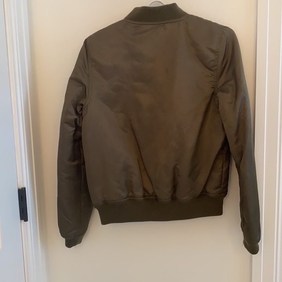Green Bomber Jacket - Picture 2 of 2